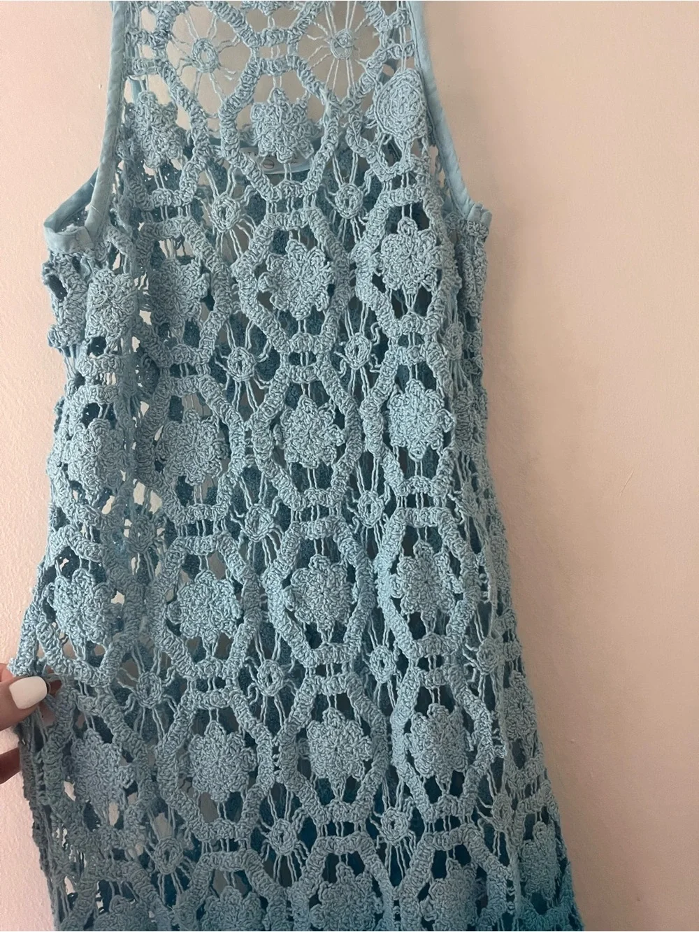 Altar'd State Elegant Ombré Crochet Swim Coverup NEW - Picture 4 of 4